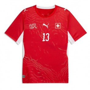 Schweiz Ricardo Rodriguez #13 Hjemmebanetrøje VM 2026 Kortærmet